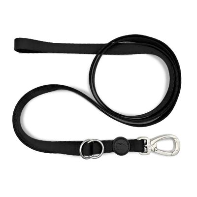 Morso Hondenriem Verstelbaar Gerecycled Pureness Zwart