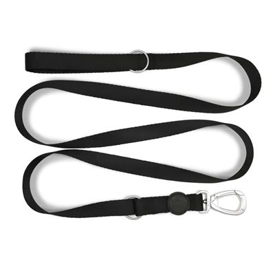 Morso Hondenriem Verstelbaar Gerecycled Pureness Zwart