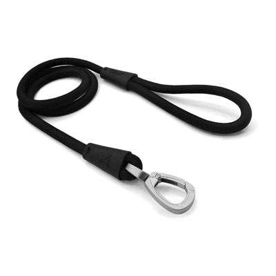 Morso Hondenriem Soft Rope Gerecycled Black Zwart