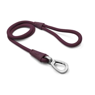 Morso Hondenriem Soft Rope Gerecycled Plum Paars