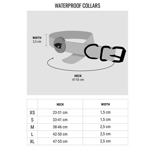 Morso Halsband Hond Waterproof Gerecycled Passion Pink Roze