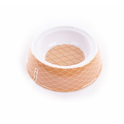 Martin Voerbak / Drinkbak Hond Melamine Japan Assorti