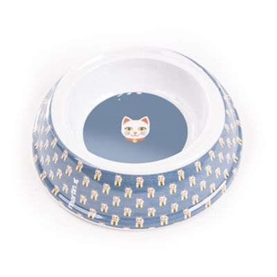 Martin Voerbak / Drinkbak Kat Melamine Japan Assorti