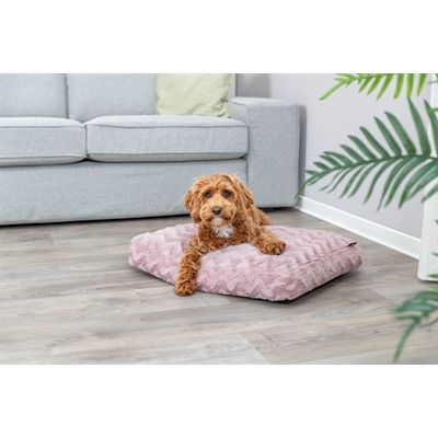 Trixie Hondenkussen Loki Gerecycled Hoekig Roze