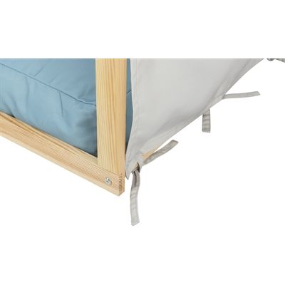 Trixie Hondenmand Tent Lias Hout Zand / Blauw