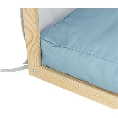 Trixie Hondenmand Tent Lias Hout Zand / Blauw