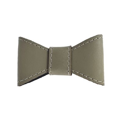 Sazzz Vlinderstrik Glamper Classic Leer Taupe