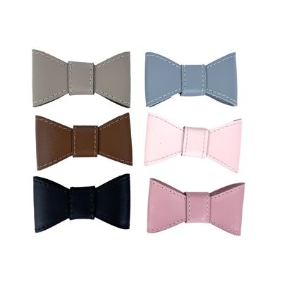 Sazzz Vlinderstrik Glamper Classic Leer Taupe