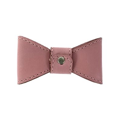 Sazzz Vlinderstrik Glamper Classic Leer Roze