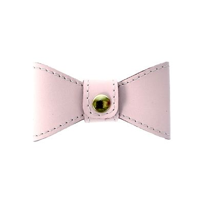 Sazzz Vlinderstrik Glamper Classic Leer Lichtroze