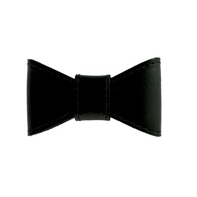 Sazzz Vlinderstrik Glamper Classic Leer Zwart