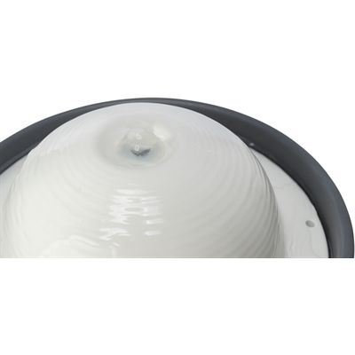 Trixie Vital Dome Drinkfontein Keramiek Grijs / Wit