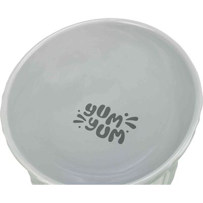 Trixie Verhoogde Voerbak / Waterbak Keramiek Grijs