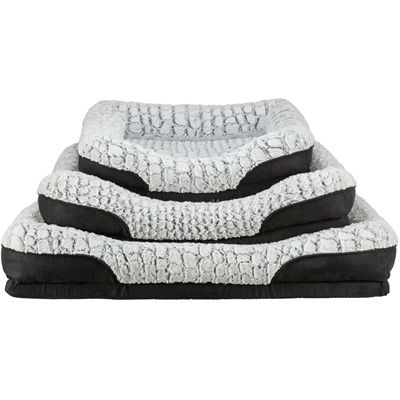 Trixie Vital Hondenmand Lino Hoekig Zwart / Grijs