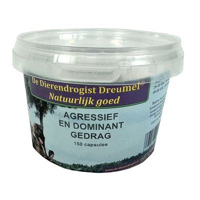 Dierendrogist Agressief / Dominant Capsules