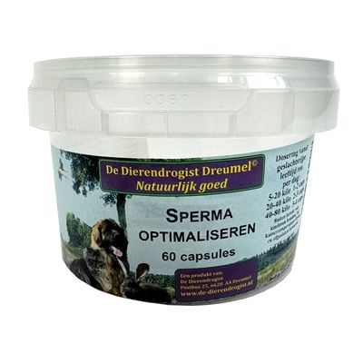 Dierendrogist Sperma Optimaliseren Capsules