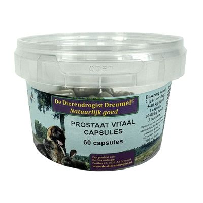 Dierendrogist Prostaat Vitaal Capsules