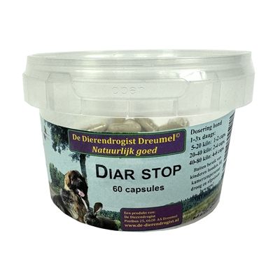 Dierendrogist Diar Stop Capsules