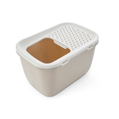 Savic Kattenbak Hop In Giant Wit / Mokka