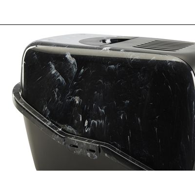 Savic Kattenbak Nestor Marble Zwart / Wit