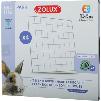 Zolux Neolife Neopark Konijn Uitbereidingsset Gaaspanelen
