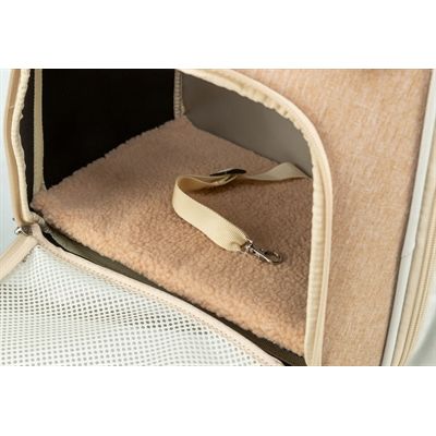 Trixie Hondentas Rugtas Willow Beige / Bruin