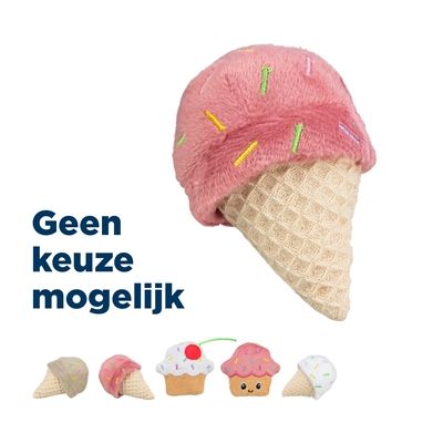 Trixie Ijsje Of Cupcake Pluche Met Catnip Assorti