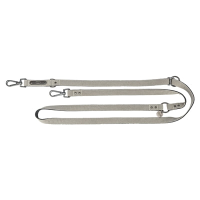 Trixie Hondenriem Citystyle Verstelbaar Katoen Lichtgrijs