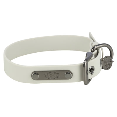 Trixie Halsband Hond Citystyle Pvc Lichtgrijs