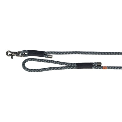 Trixie Hondenriem Soft Rope Zwart / Grijs