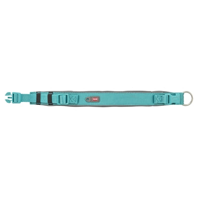 Trixie Halsband Hond Premium Extra Breed Aqua / Grafiet Grijs