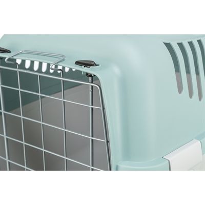 Trixie Reismand Capri Open Top Lichtgrijs / Salie