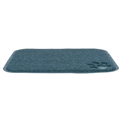 Trixie Schoonloopmat Voor Kattenbakken Pvc Blauw