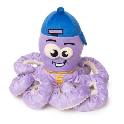 Fuzzyard Octo-Posse Hip Hoptopus Pluche