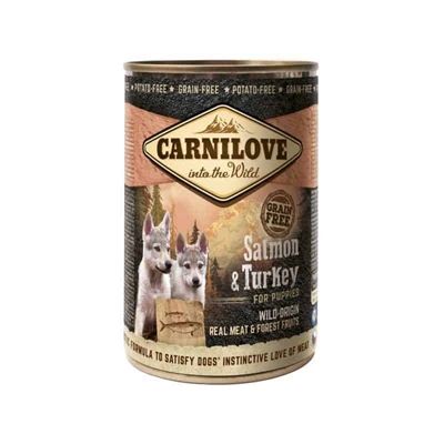 Carnilove Dog Blik Zalm / Kalkoen Voor Puppies