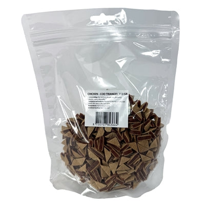 I Am Chicken & Codfish Triangel Sandwich