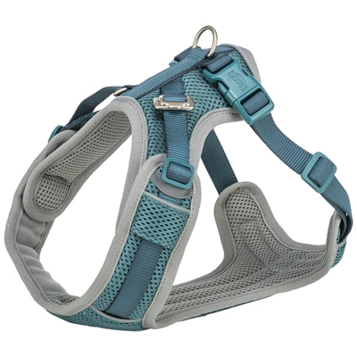 Trixie Hondentuig Premium Flexmesh Brede Borst Petrol