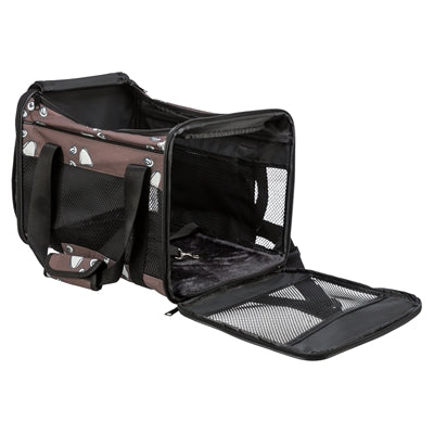 Trixie Hondentas Adrina Met Print Bruin