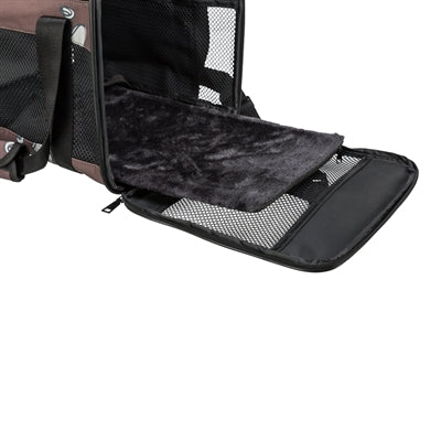 Trixie Hondentas Adrina Met Print Bruin