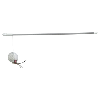 Trixie Kattenhengel Bal Met Veren Met Catnip