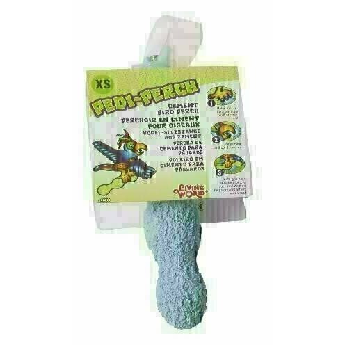 Living World Stenen Zitstok Met Klem