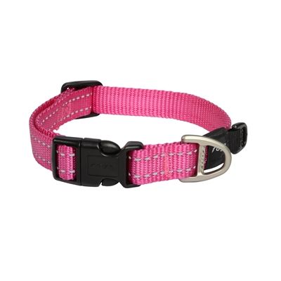 Rogz For Dogs Snake Halsband Roze