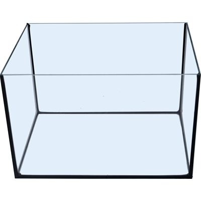 Merkloos Aquarium Met Zwarte Kit