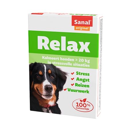 Sanal Dog Relax Kalmeringstablet Large