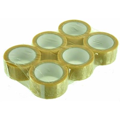 Merkloos Pvc Tape 50/66 Transparant
