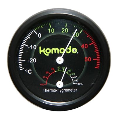 Komodo Thermometer / Hygrometer Analoog