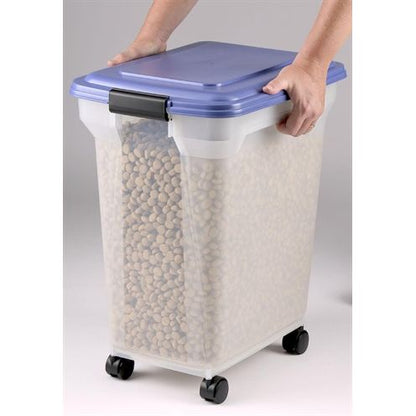 Merkloos Bewaarcontainer Luchtdicht Transparant / Blauw