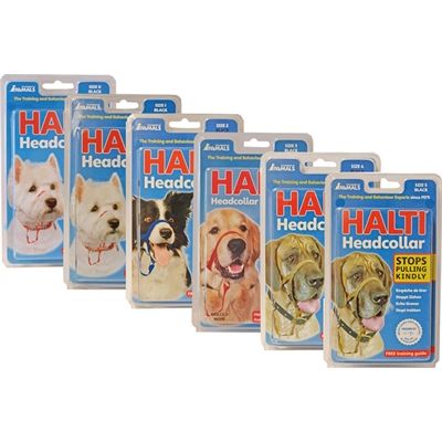 The Company Of Animals Company Of Animals Halti Headcollar Zwart