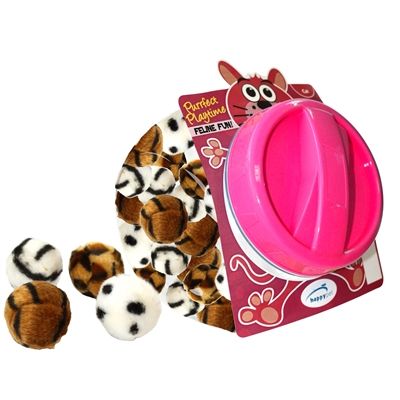 Cat 'N' Caboodle Happy Pet Fuzzeez Bal