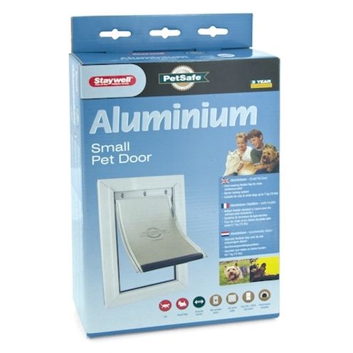 Petsafe Hondenluik Tot 7 Kg Aluminium Wit